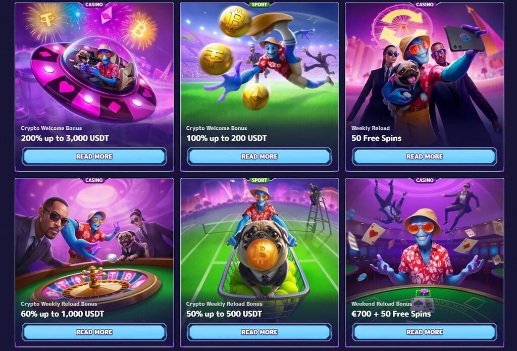 Alf Casino Willkommensbonus