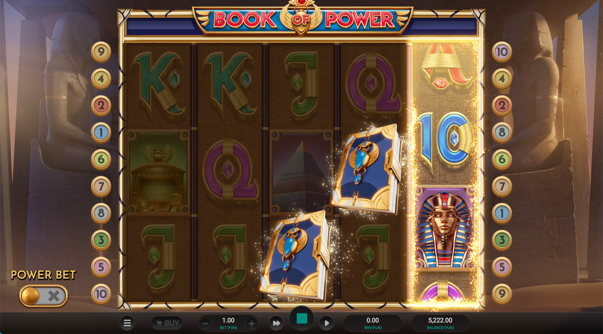 Book of Power Slot von Relax Gaming – Hero Banner